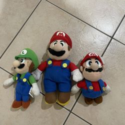Super Mario Plushies Rare