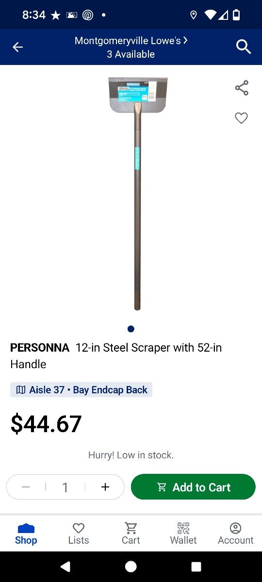 Steel Scraper