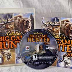 Cabela's Big Game Hunter 2010 Playstation 3 (Activision, 2009)