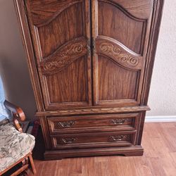 Headboard, Dresser, Armoire For Sale