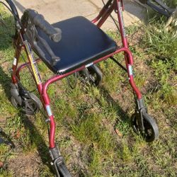 Walker With Seat 