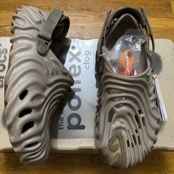 Size 10 - Crocs Pollex Clog By Salehe Bembury Menemsha Brown Men’s