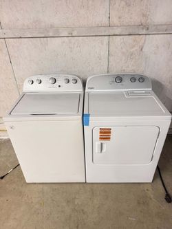 Whirlpool Washer And Dryer Laundry