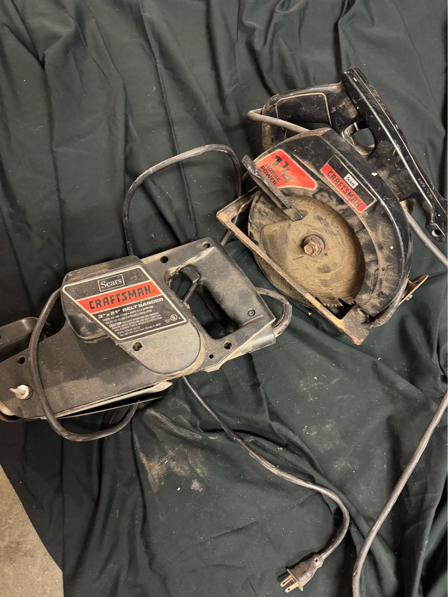 Free Craftsman Saw and Belt Sander