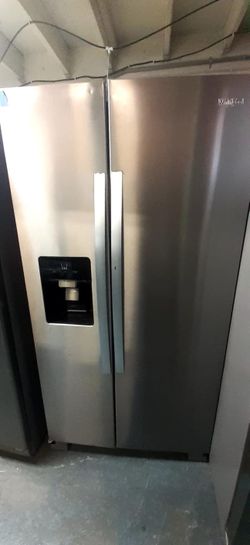 Whirlpool Side-by-Side Stainless Steel Refrigerator
