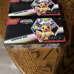 Pokemon Prismatic Surprise Boxes Sale