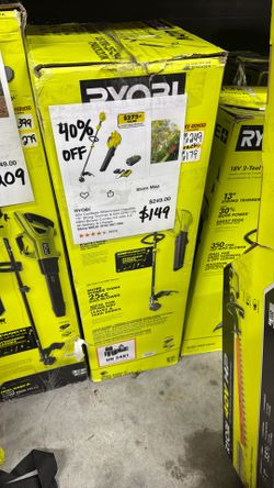 Ryobi 40v 2-tool Weedeater And blower Kit