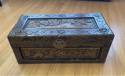 Mahogany chest
