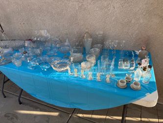Vintage Crystal and Glass Lot