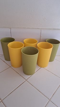 Vintage Tupperware Cups