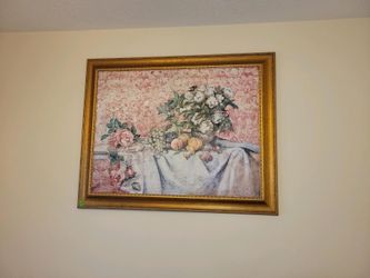 wall art flowers painting