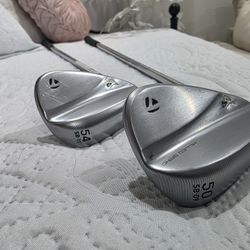 Pair of Left Handed Taylormade MG4 wedges 