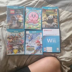 Wii U Games Great Condition No Scratches 