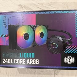 Cooler Master MasterLiquid 240L Core ARGB 240 AIO Cooler