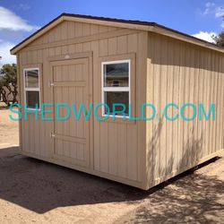 12x12 Tall Peak Shed $6,312 Plus Delivery