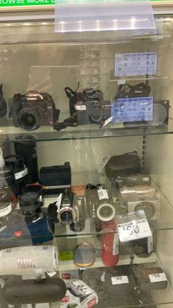 Cameras and lenses for great price