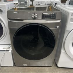 Samsung 4.5 Cu. Ft. High-Efficiency Top-Load Washingmachine- in White with impeller & Vibration Reduction