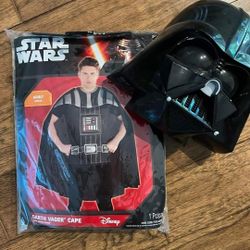 Starwars Cape And Mask Halloween