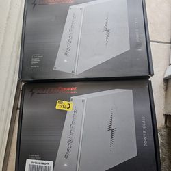 Presicion power amplifiers brand new  500/4 4 chanel and 1000/1 for bass