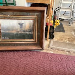 A Terry Isaac Framed “call Of autumn”