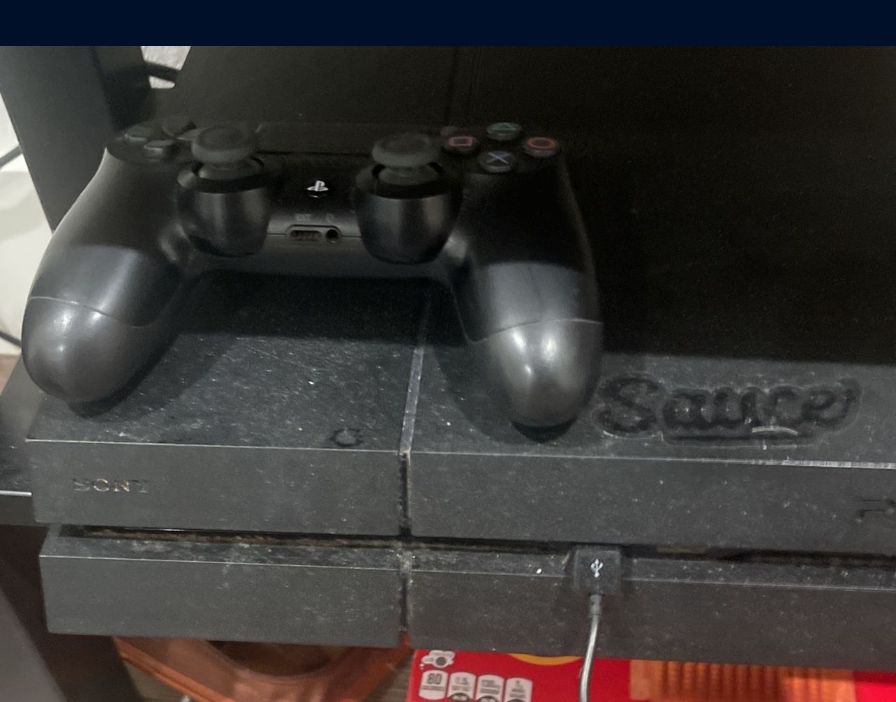 PS4 Good Working Condition, Kept In Storage