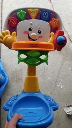 Fisher Price laugh and learn basketball