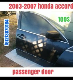 2003,2004,2005,2006,2007 honda accord passenger door