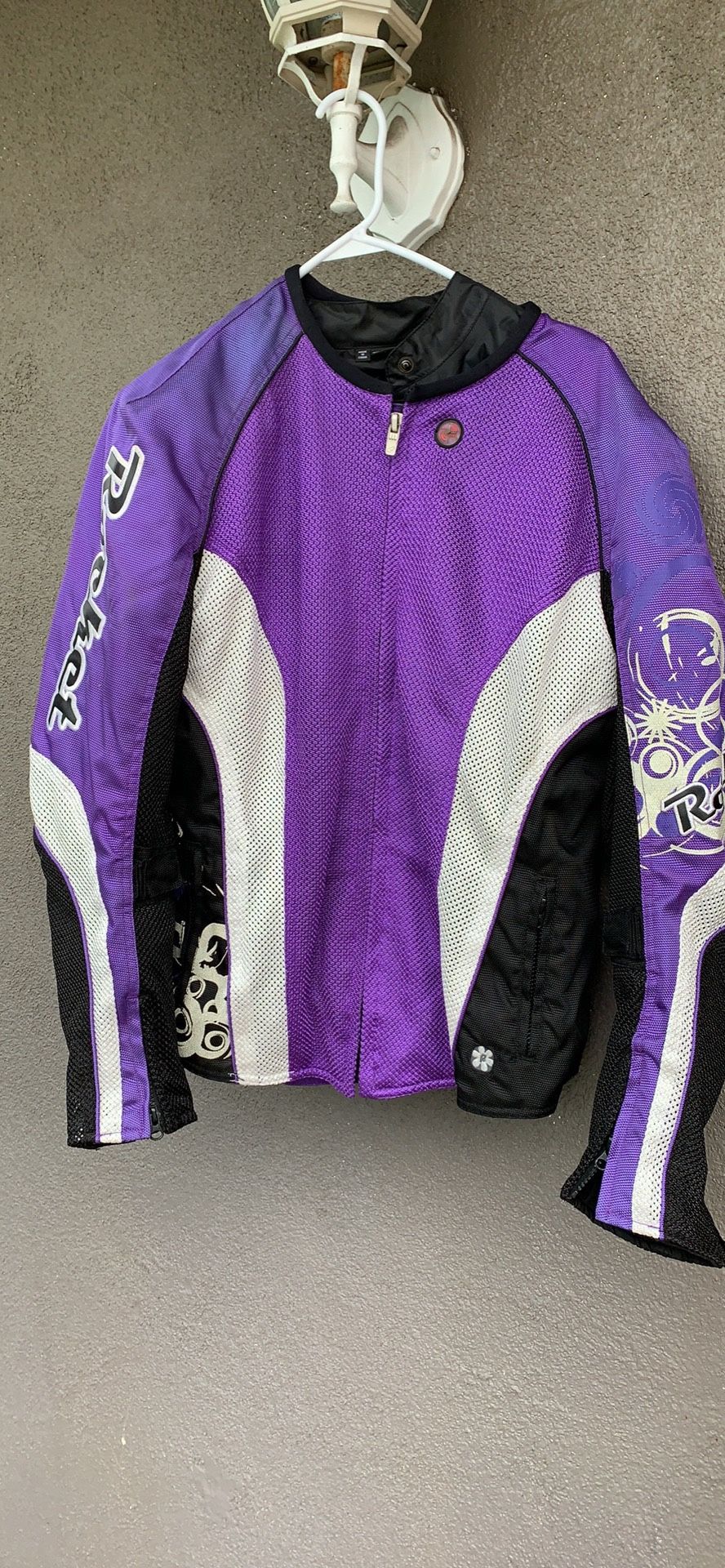 Motorcycle Ladies XL Padded Protection On Elbow And Back Padding