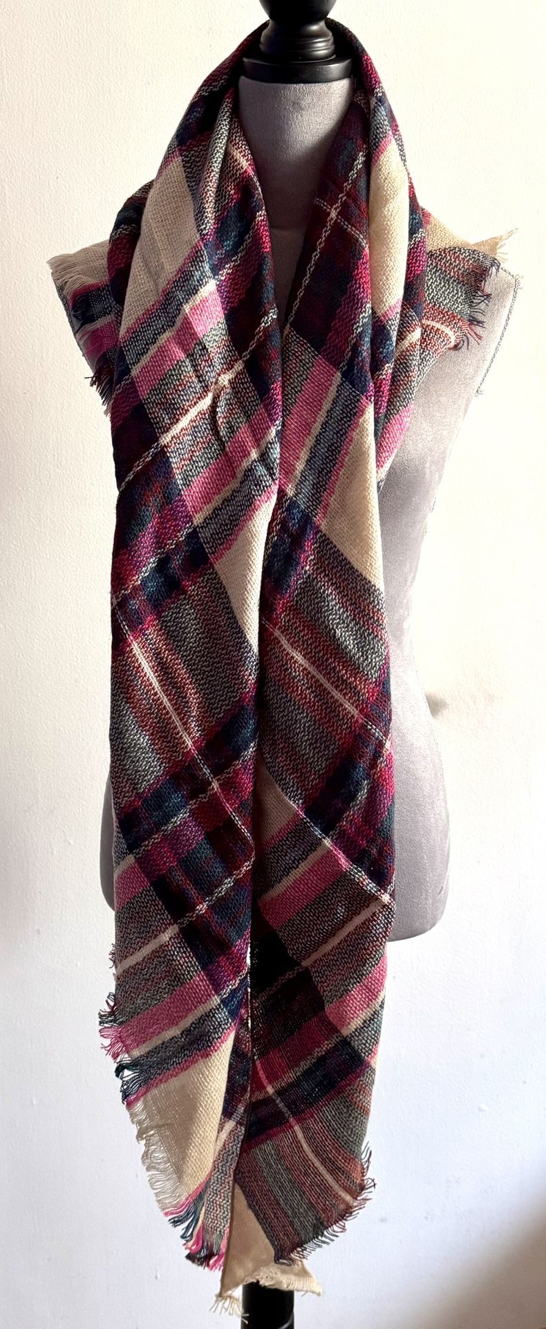 Plaid Scarf/Wrap