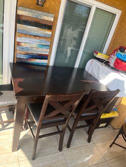 Mesa de 6f con una extinción a 8f