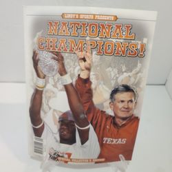 2005 Texas Lonhorns Vintage Collector Edition Magazine