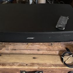 Bose Solo TV Sound System Speaker Model 410376 - 