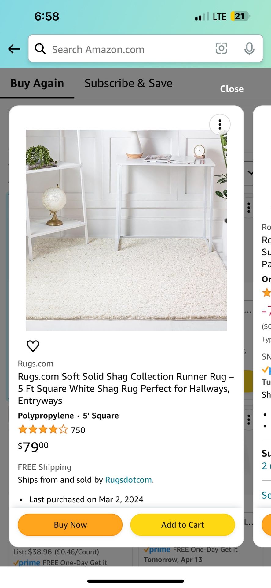 White Rug