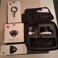 Zhiyun MOLUS G60 60W Bi-Color Pocket COB LED Light Combo Kit