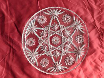 Vintage Glass Relish Tray 