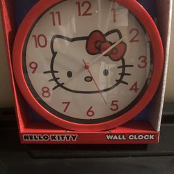 Hello Kitty clock