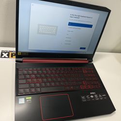 Acer Aspire Nitro 15 i5 9Th 8Gb 256Gb GTX 1050