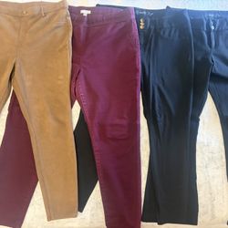 Lot of Women’s Pants Sizes 14 - 18, XL - XXL