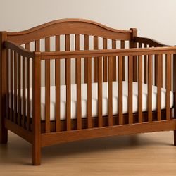 Brown Crib $60