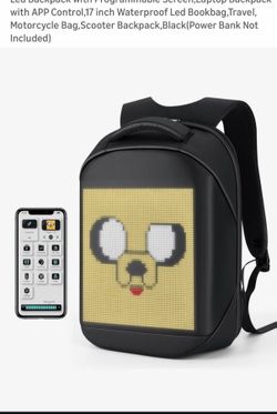 LED display backpack