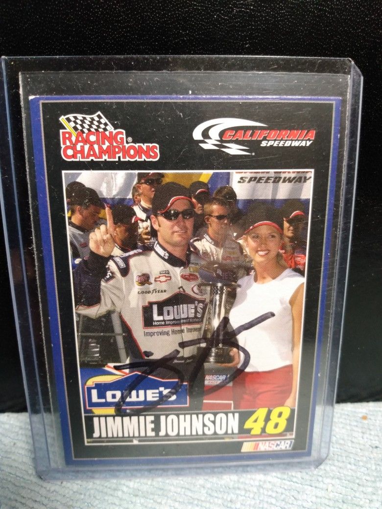 Drivers Autographs