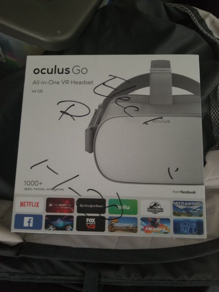 oculus go all in one vr headset