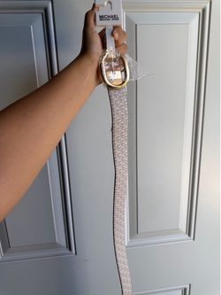Michael Kors Signature Logo Belt