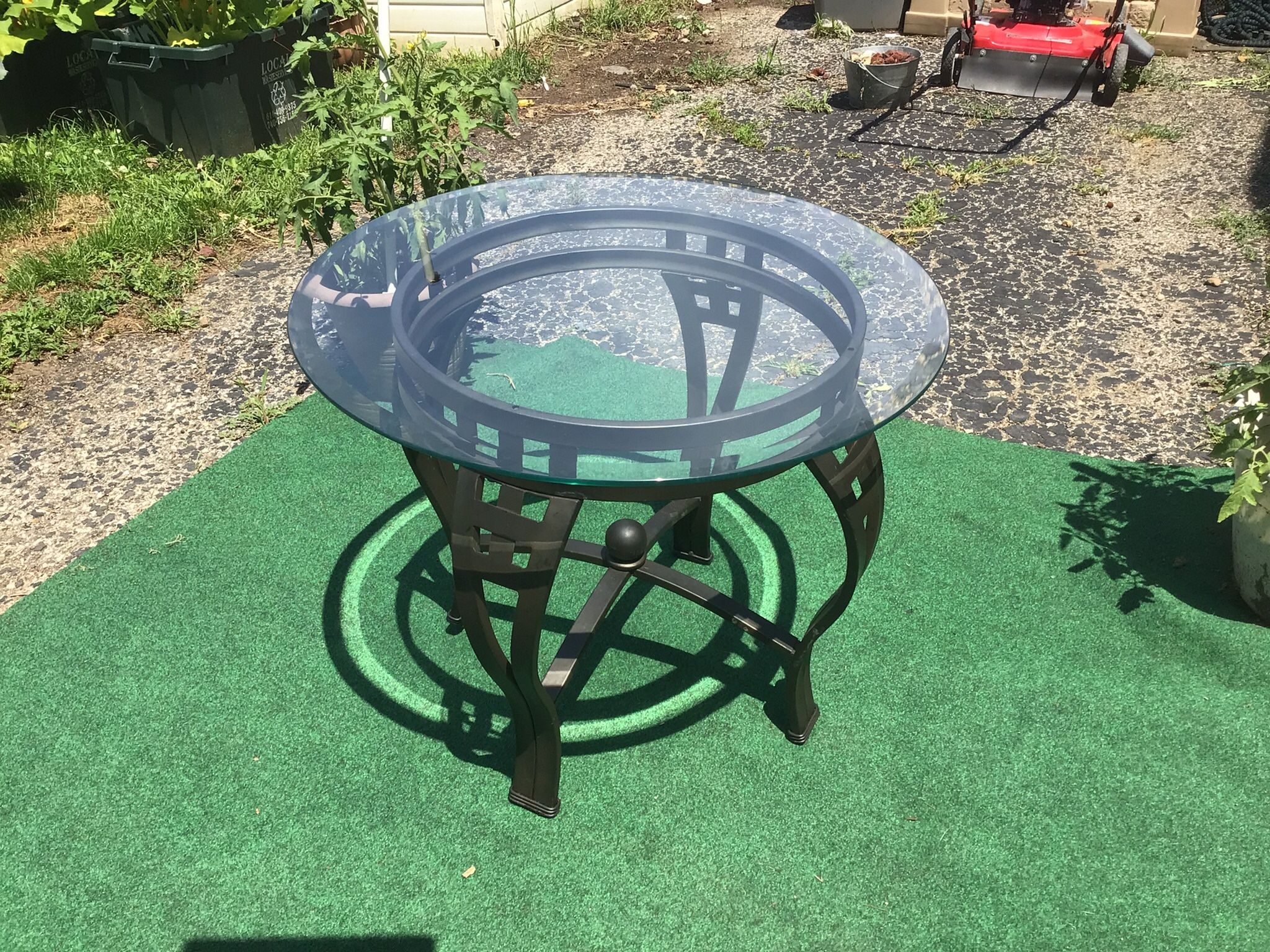 Glass Top End Tables