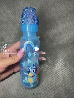 Custom bluey baby bottle