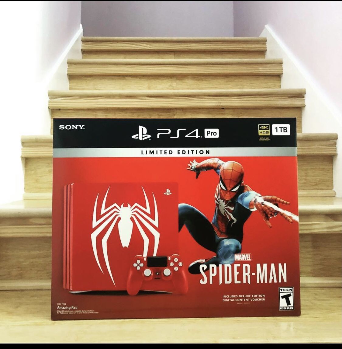 Playstation 4 Pro Spiderman limited Edition for Sale in Davenport, FL OfferUp