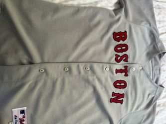 Autographed Mark Loretta (Red Socks) Jersey