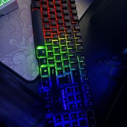 100% Wired Black Keyboard Not Used 