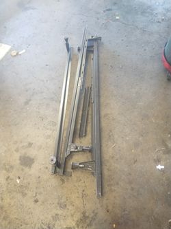 Two Bed Frames One Twin XL Other Queen