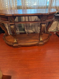 Ornate console table